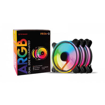 Core Prism ARGB 120mm PWM Fan (Pack of 3)